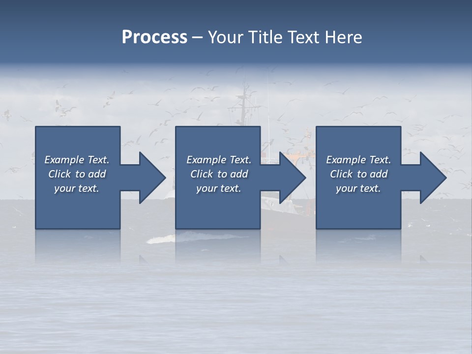 Fishing Boat Return PowerPoint Template