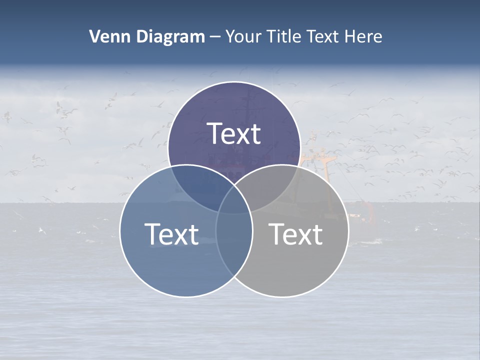 Fishing Boat Return PowerPoint Template