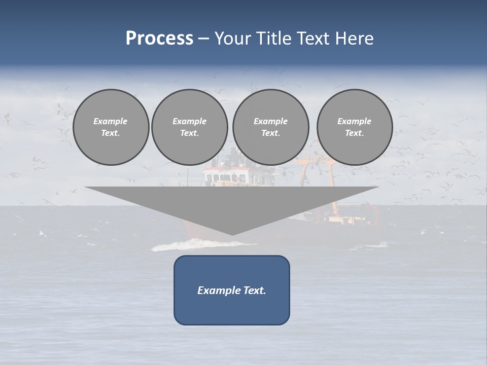 Fishing Boat Return PowerPoint Template