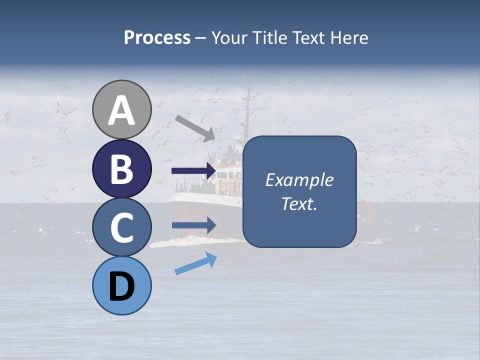 Fishing Boat Return PowerPoint Template