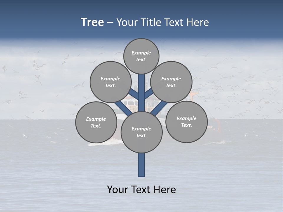 Fishing Boat Return PowerPoint Template