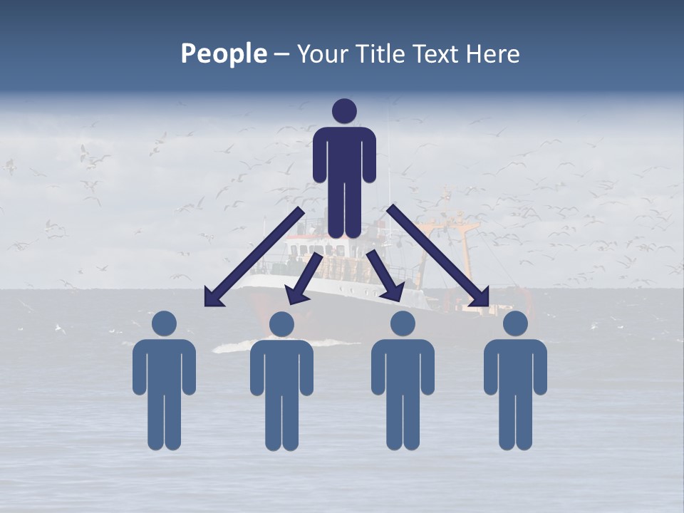 Fishing Boat Return PowerPoint Template