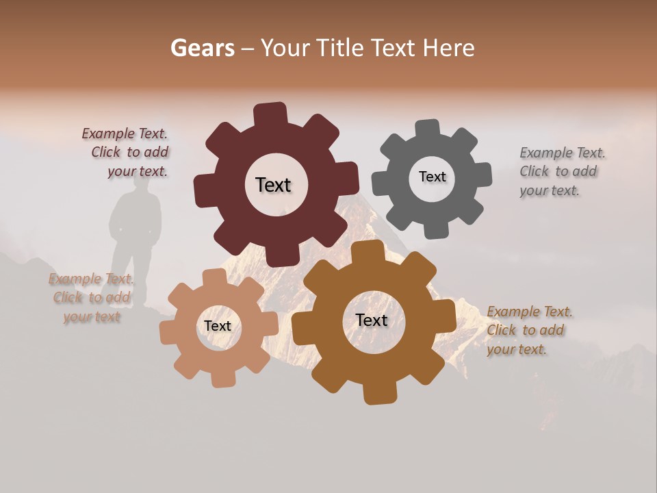 Cup Of Coffee With Saucer Stock Vector Illustration: PowerPoint Template