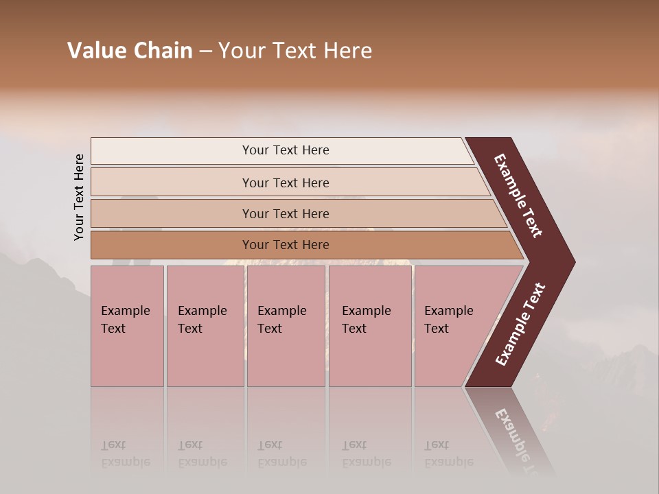 Cup Of Coffee With Saucer Stock Vector Illustration: PowerPoint Template