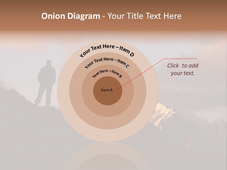 Cup Of Coffee With Saucer Stock Vector Illustration: PowerPoint Template