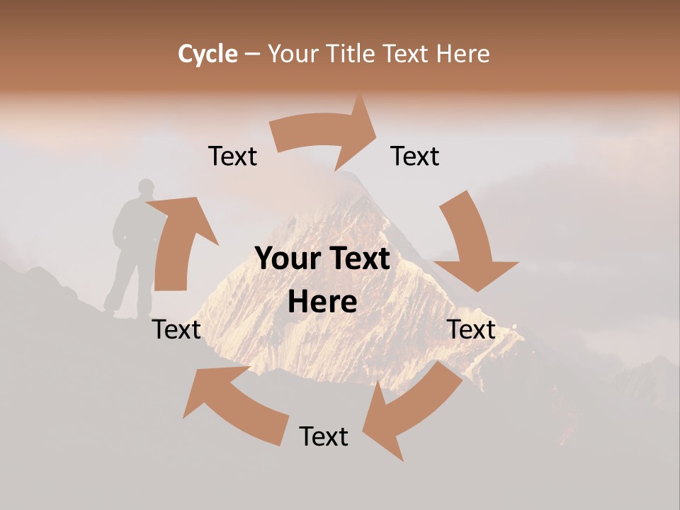 Cup Of Coffee With Saucer Stock Vector Illustration: PowerPoint Template