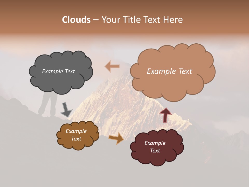 Cup Of Coffee With Saucer Stock Vector Illustration: PowerPoint Template