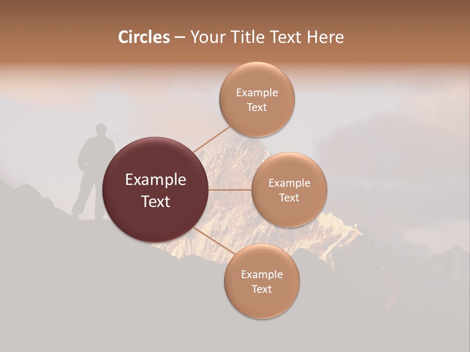 Cup Of Coffee With Saucer Stock Vector Illustration: PowerPoint Template