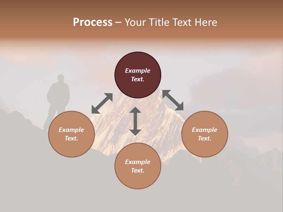 Cup Of Coffee With Saucer Stock Vector Illustration: PowerPoint Template