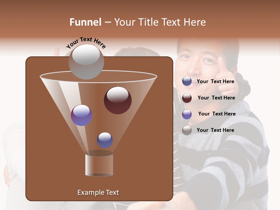 A Family Giving A Thumbs Up Sign PowerPoint Template