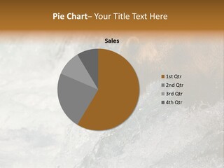 Close Up View Of A Brown Bear Catching Salmon PowerPoint Template