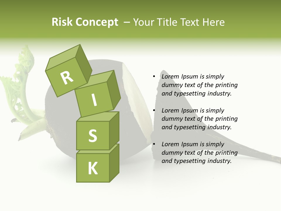 Radish (Raphanus) PowerPoint Template