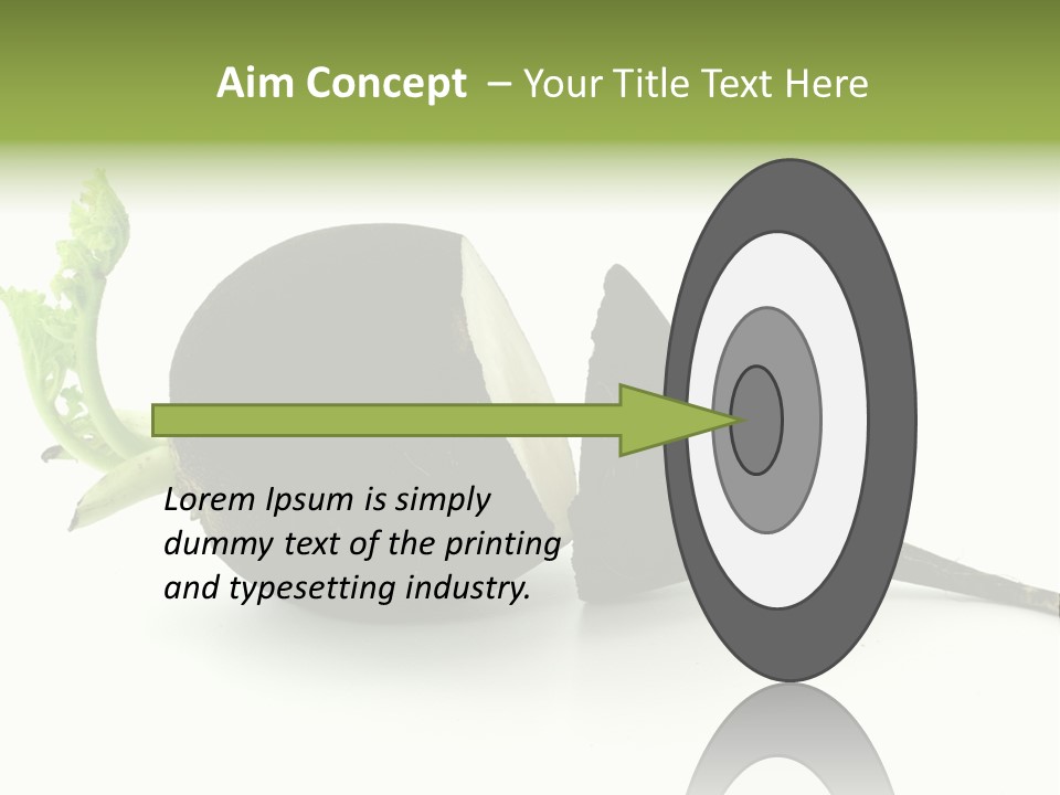 Radish (Raphanus) PowerPoint Template