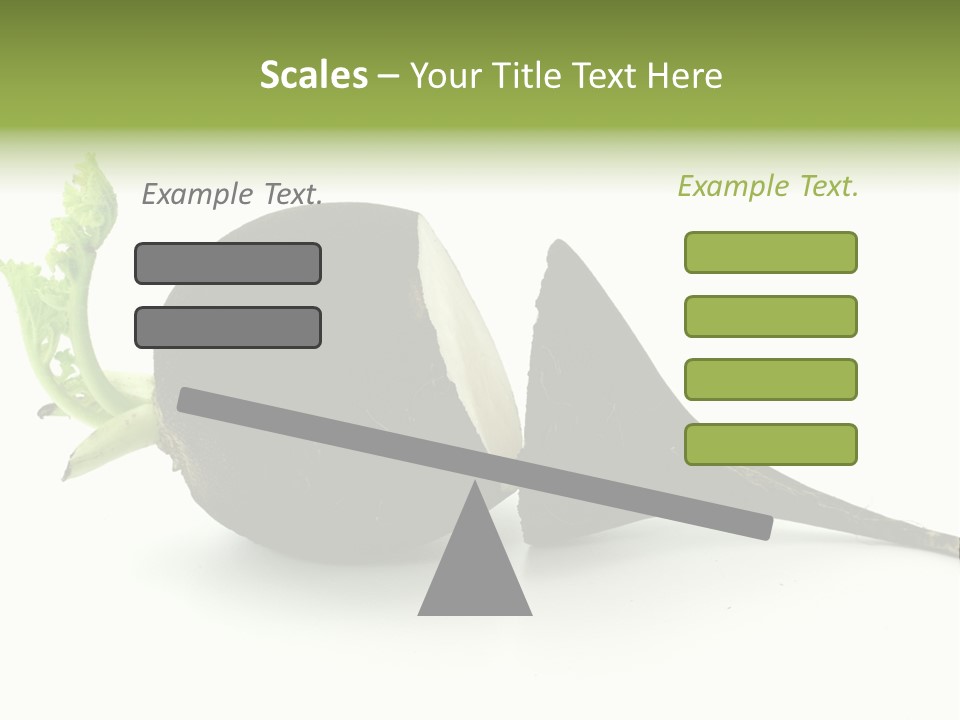 Radish (Raphanus) PowerPoint Template