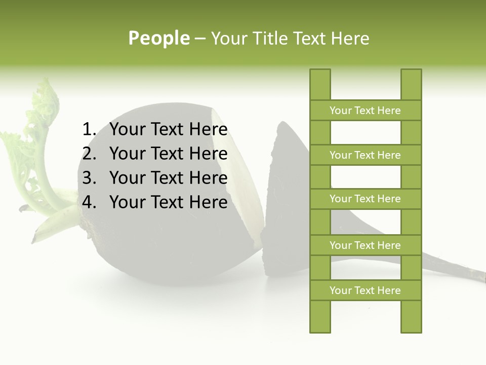 Radish (Raphanus) PowerPoint Template