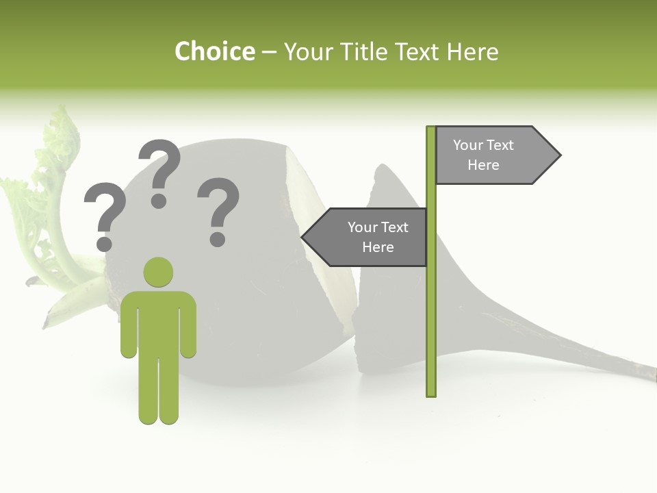 Radish (Raphanus) PowerPoint Template