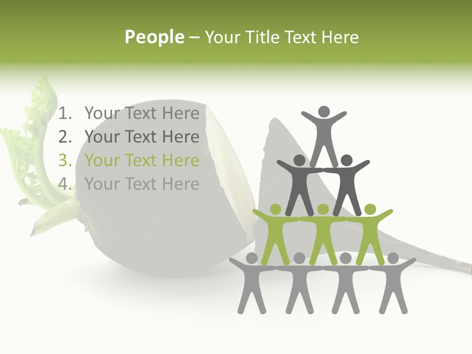 Radish (Raphanus) PowerPoint Template