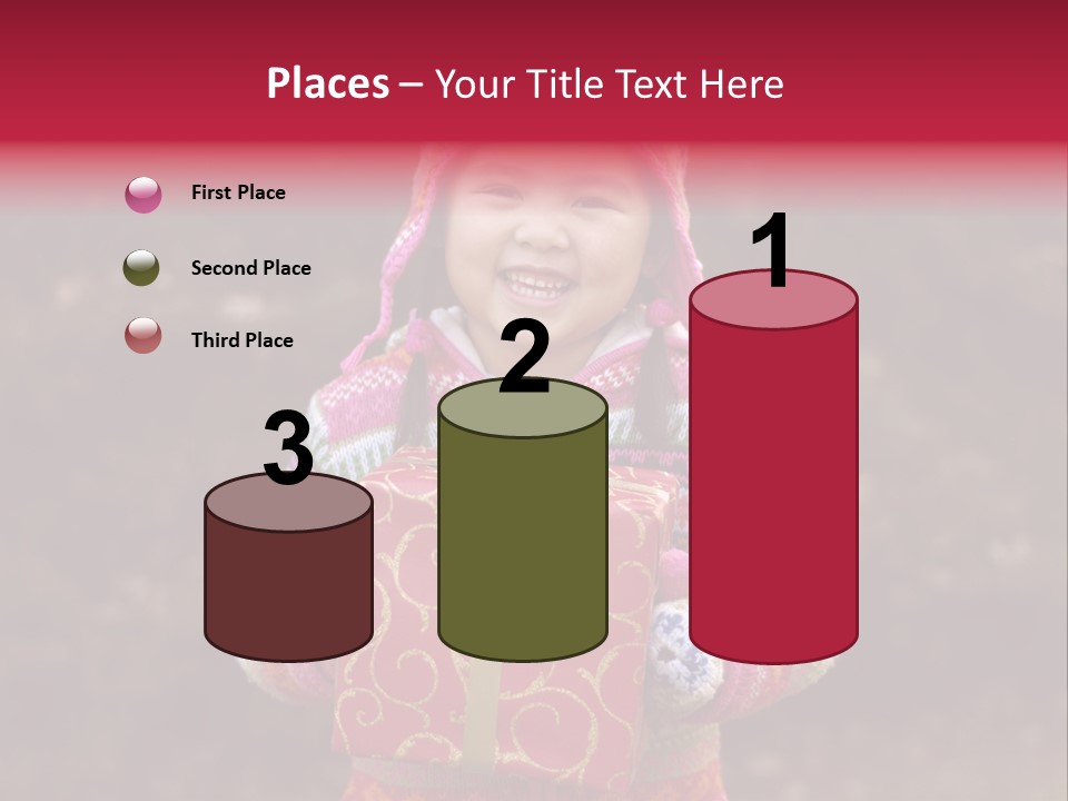 Full Isolated Portrait Of A Beautiful Caucasian Woman Eating Some Sweets PowerPoint Template