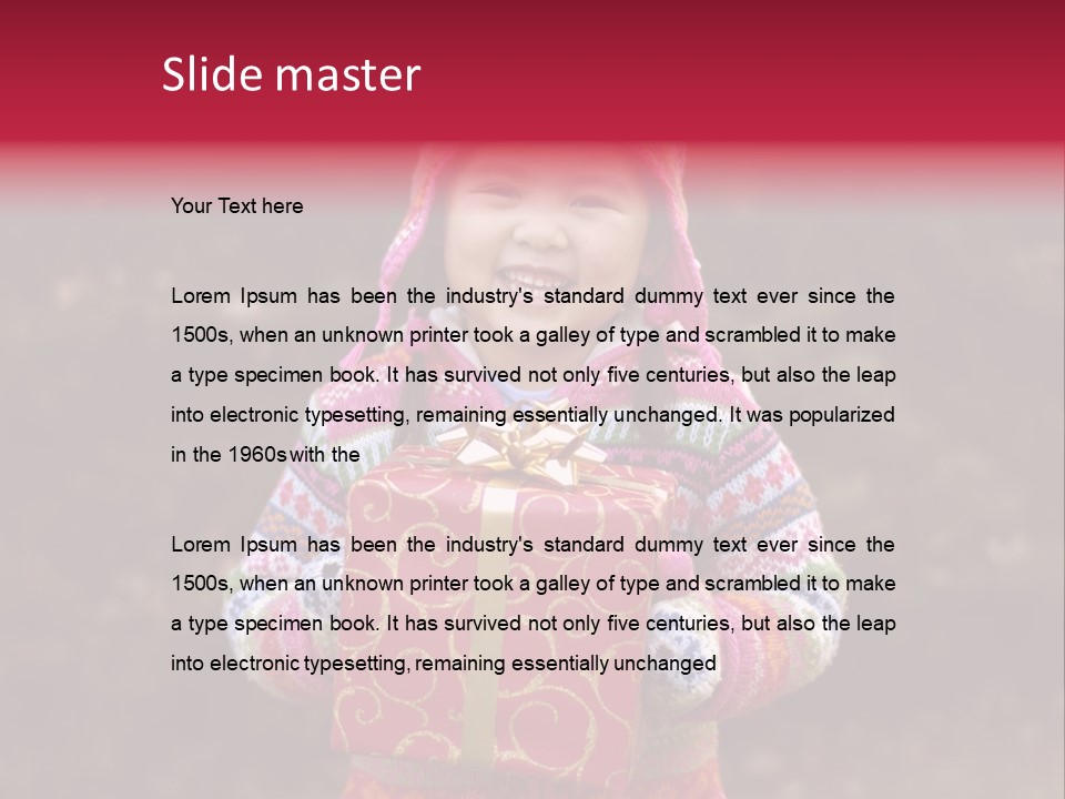 Full Isolated Portrait Of A Beautiful Caucasian Woman Eating Some Sweets PowerPoint Template