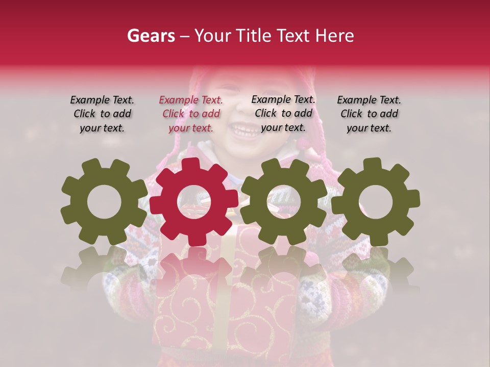 Full Isolated Portrait Of A Beautiful Caucasian Woman Eating Some Sweets PowerPoint Template