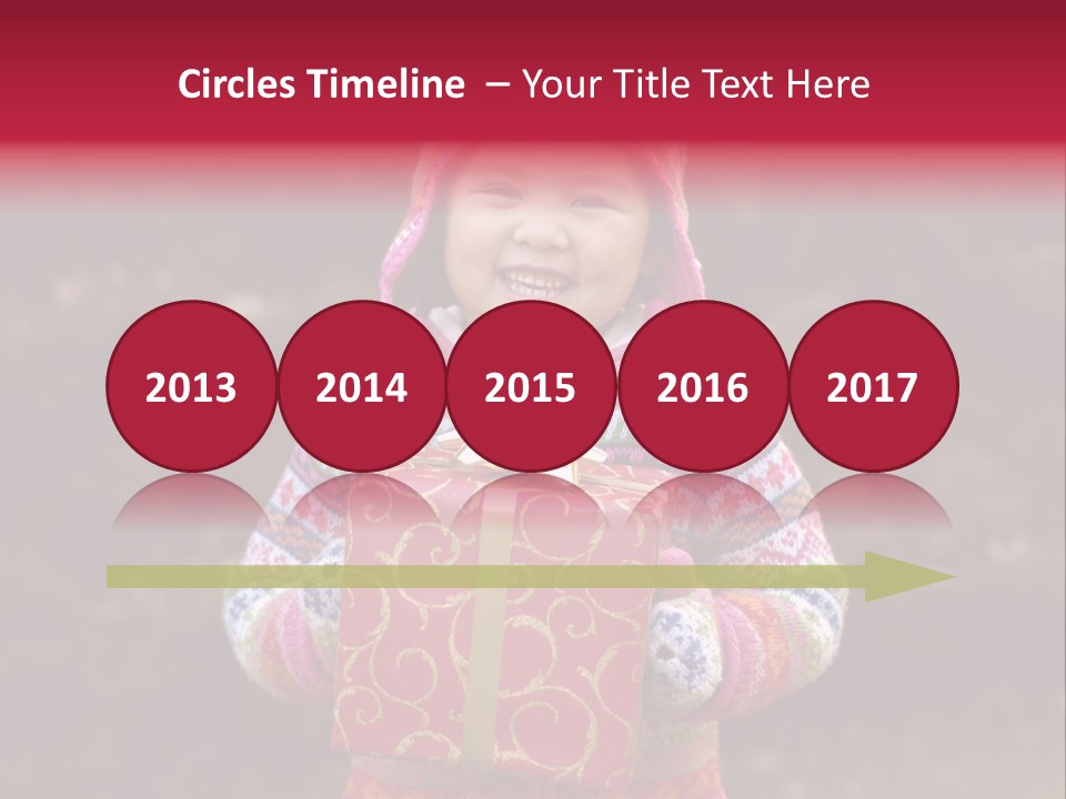 Full Isolated Portrait Of A Beautiful Caucasian Woman Eating Some Sweets PowerPoint Template