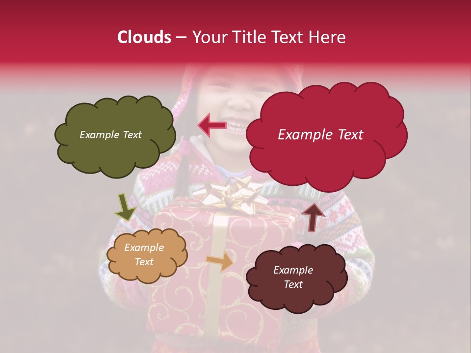 Full Isolated Portrait Of A Beautiful Caucasian Woman Eating Some Sweets PowerPoint Template