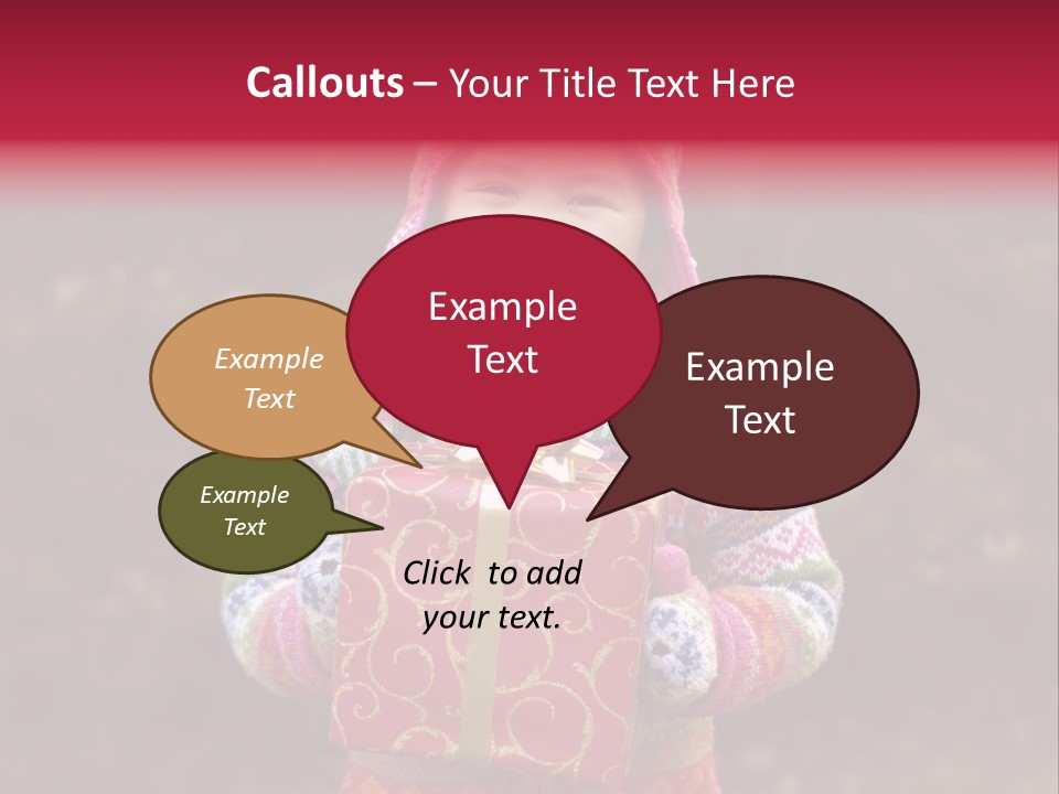 Full Isolated Portrait Of A Beautiful Caucasian Woman Eating Some Sweets PowerPoint Template