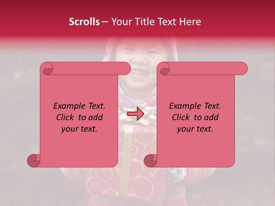 Full Isolated Portrait Of A Beautiful Caucasian Woman Eating Some Sweets PowerPoint Template