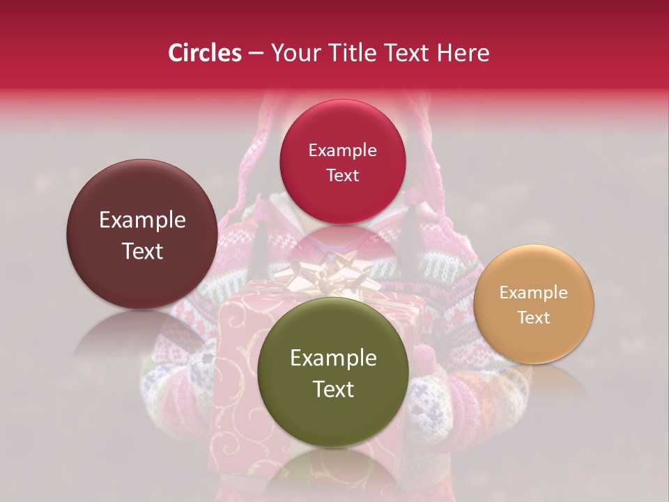 Full Isolated Portrait Of A Beautiful Caucasian Woman Eating Some Sweets PowerPoint Template