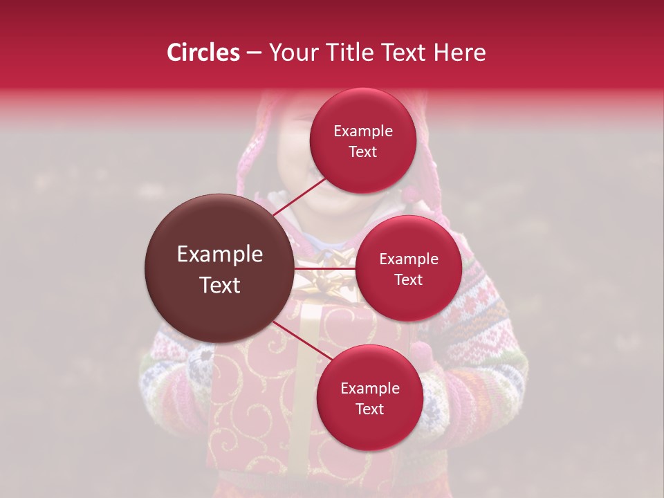 Full Isolated Portrait Of A Beautiful Caucasian Woman Eating Some Sweets PowerPoint Template