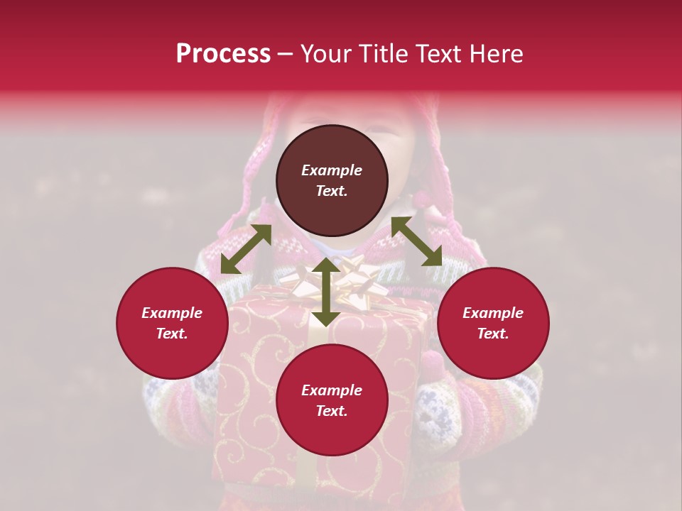 Full Isolated Portrait Of A Beautiful Caucasian Woman Eating Some Sweets PowerPoint Template