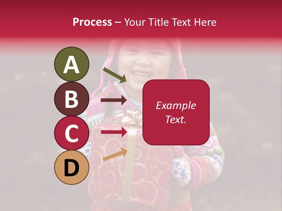 Full Isolated Portrait Of A Beautiful Caucasian Woman Eating Some Sweets PowerPoint Template