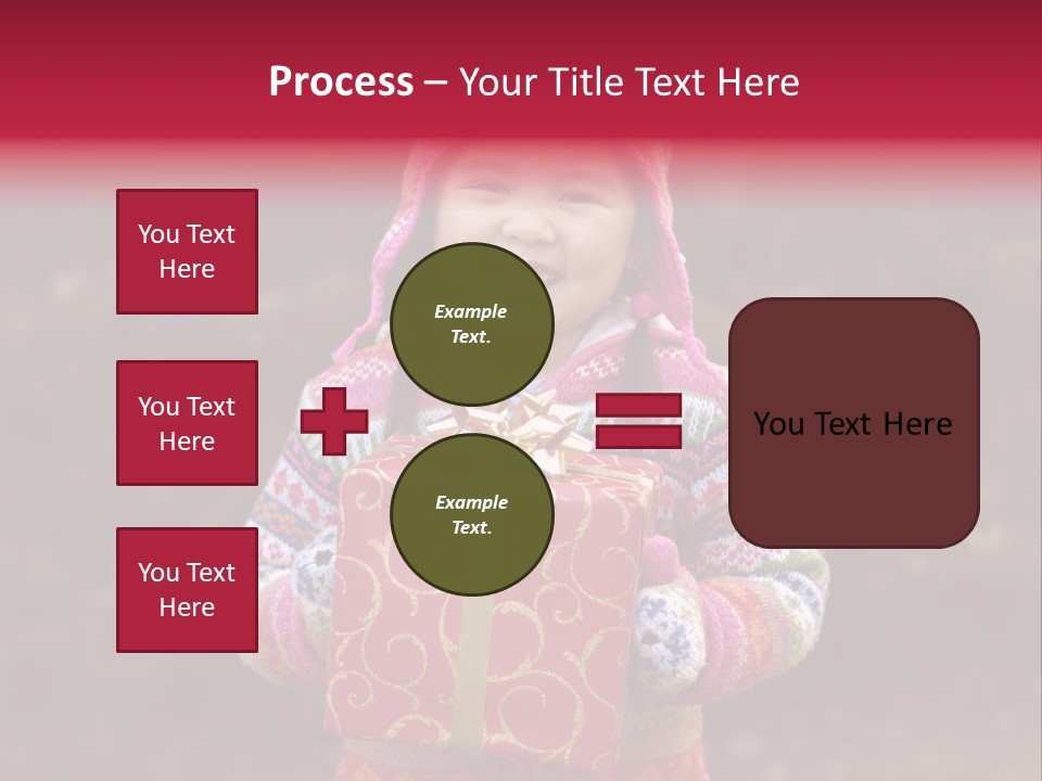Full Isolated Portrait Of A Beautiful Caucasian Woman Eating Some Sweets PowerPoint Template