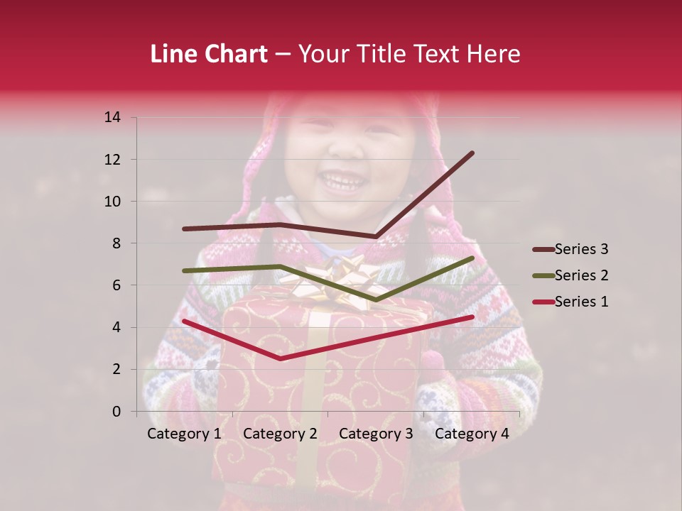 Full Isolated Portrait Of A Beautiful Caucasian Woman Eating Some Sweets PowerPoint Template