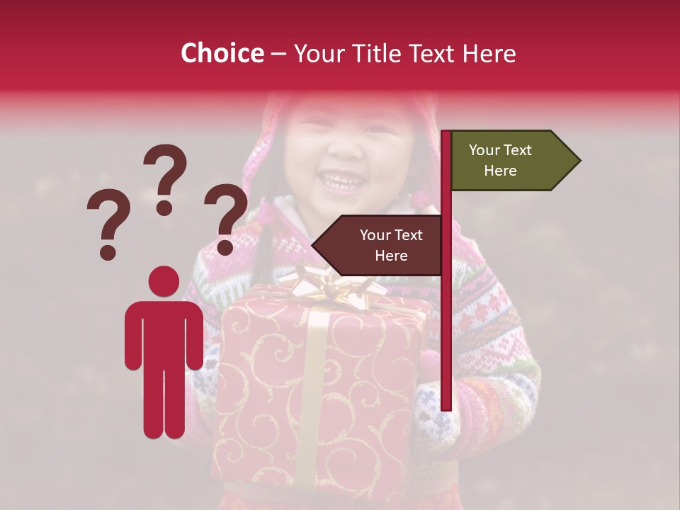 Full Isolated Portrait Of A Beautiful Caucasian Woman Eating Some Sweets PowerPoint Template