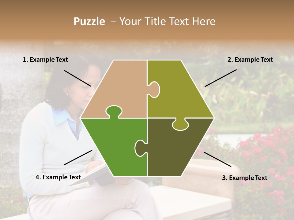 Bridge Pillar With Natural Blue Sky PowerPoint Template