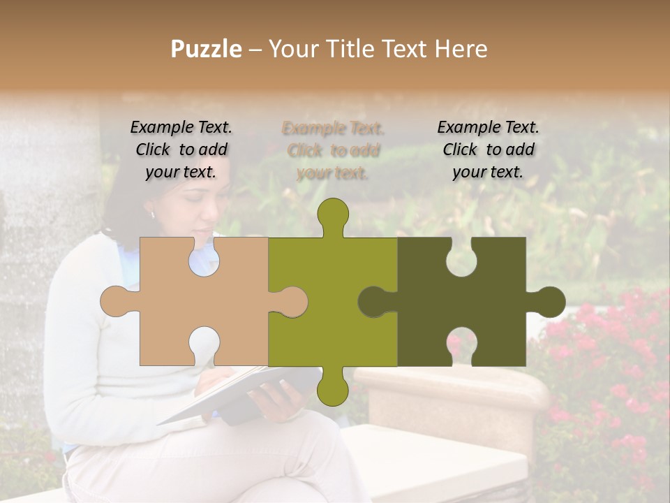 Bridge Pillar With Natural Blue Sky PowerPoint Template