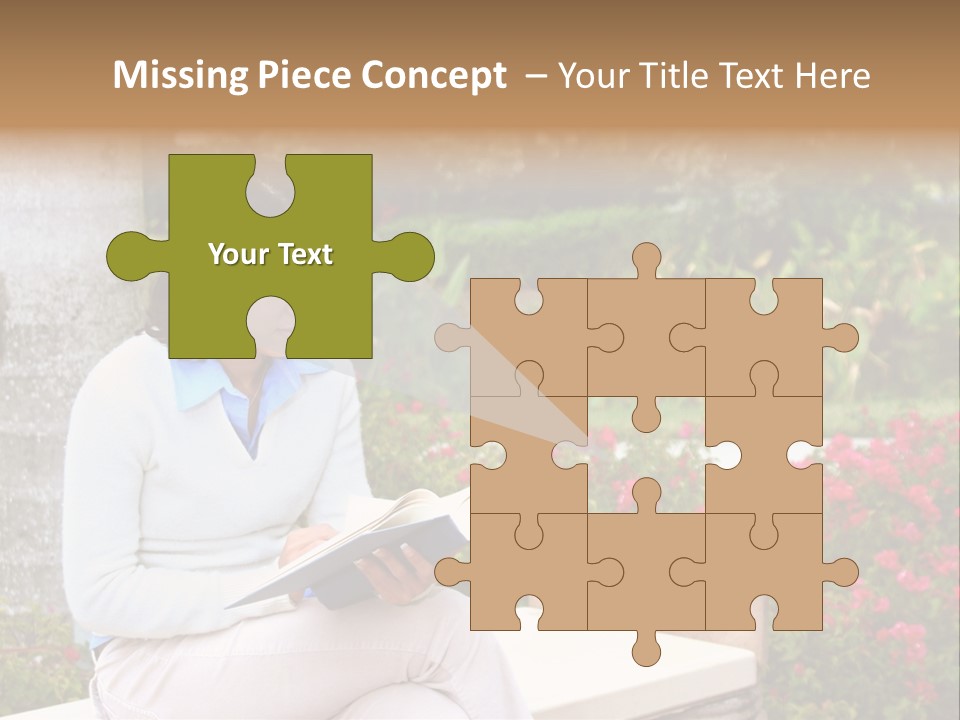 Bridge Pillar With Natural Blue Sky PowerPoint Template