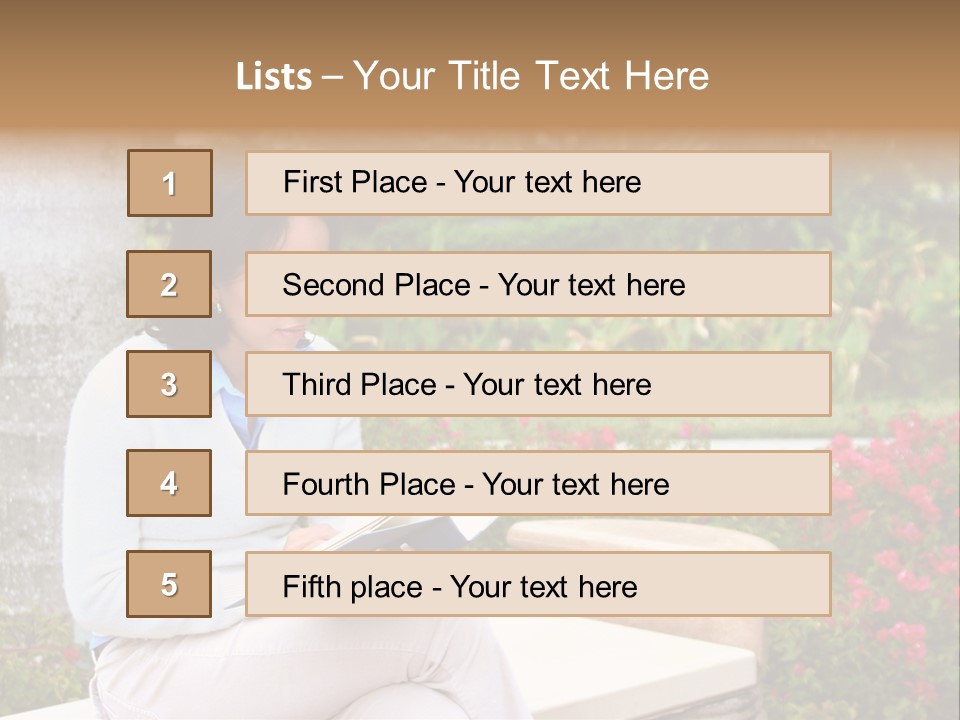 Bridge Pillar With Natural Blue Sky PowerPoint Template
