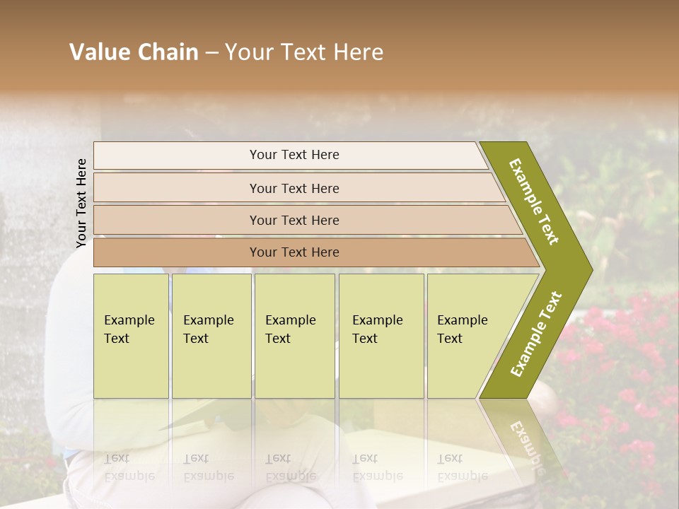 Bridge Pillar With Natural Blue Sky PowerPoint Template