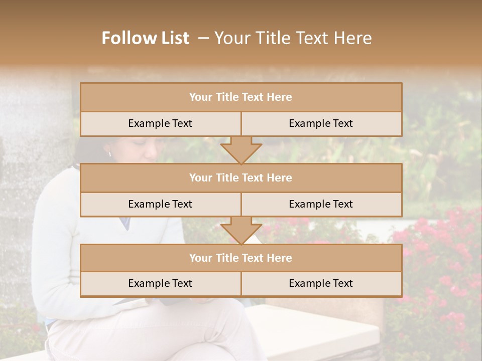 Bridge Pillar With Natural Blue Sky PowerPoint Template