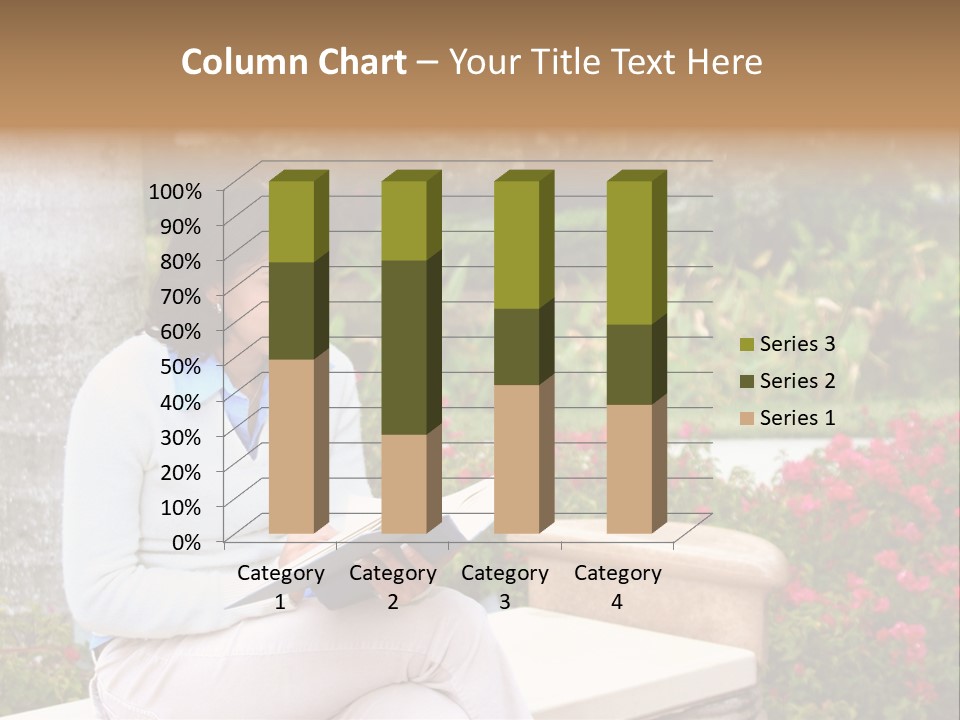 Bridge Pillar With Natural Blue Sky PowerPoint Template