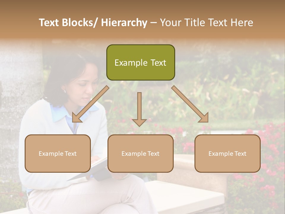 Bridge Pillar With Natural Blue Sky PowerPoint Template