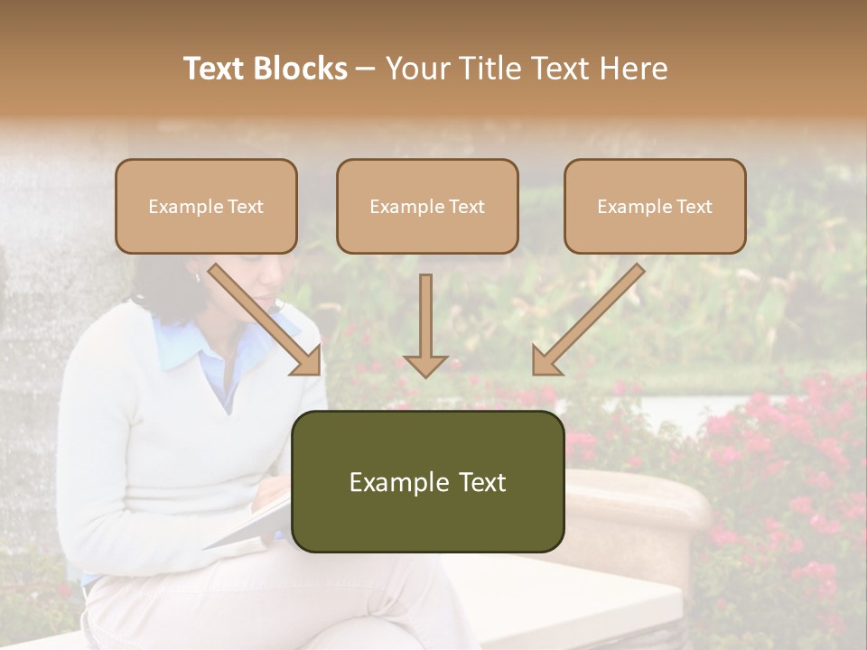 Bridge Pillar With Natural Blue Sky PowerPoint Template