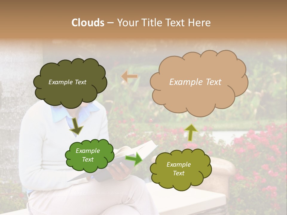 Bridge Pillar With Natural Blue Sky PowerPoint Template