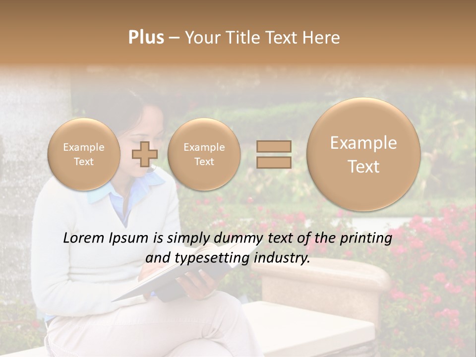 Bridge Pillar With Natural Blue Sky PowerPoint Template