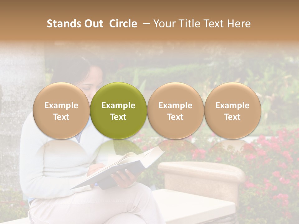 Bridge Pillar With Natural Blue Sky PowerPoint Template