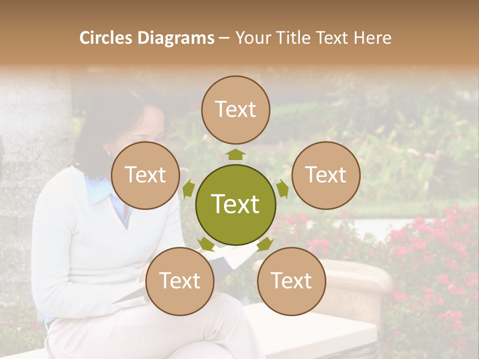 Bridge Pillar With Natural Blue Sky PowerPoint Template