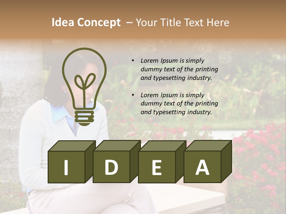 Bridge Pillar With Natural Blue Sky PowerPoint Template