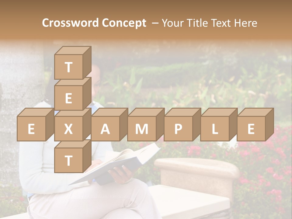 Bridge Pillar With Natural Blue Sky PowerPoint Template